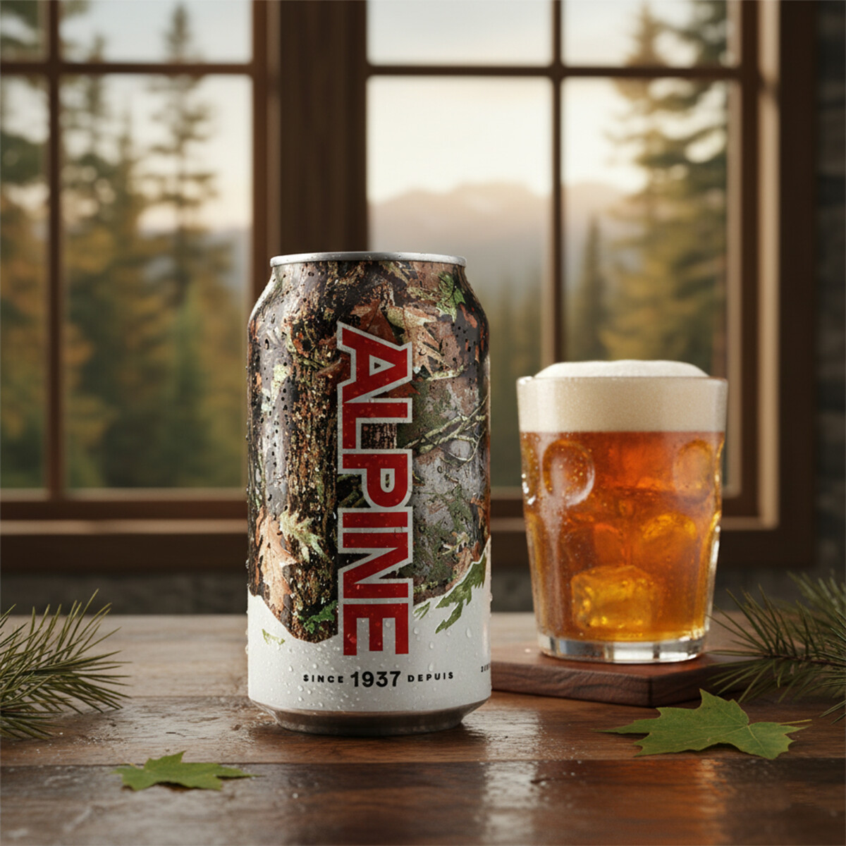 Alpine Lager Camo Edition 355ml – Limited Beer Canada
