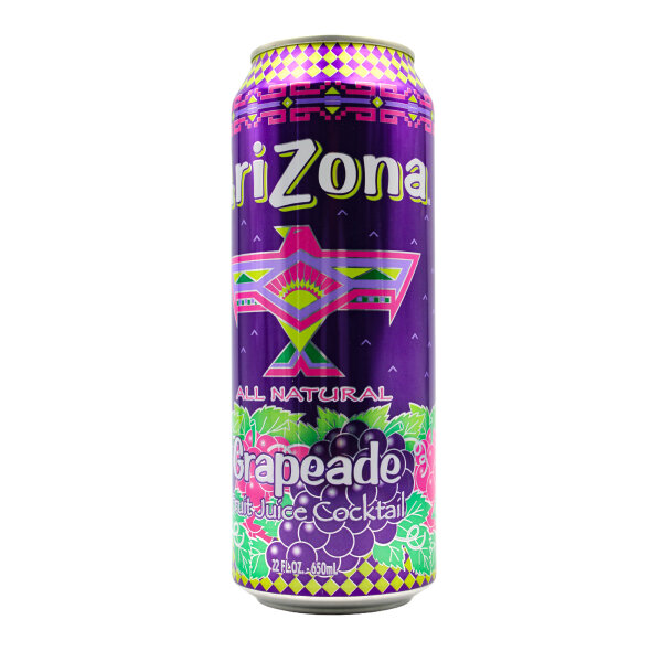 Arizona Grapeade Fruchtcocktail 650 ml – Traubensaftgetränk