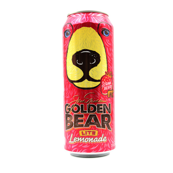 AriZona Golden Bear Strawberry Lemonade Lite 650ml – US-Drink