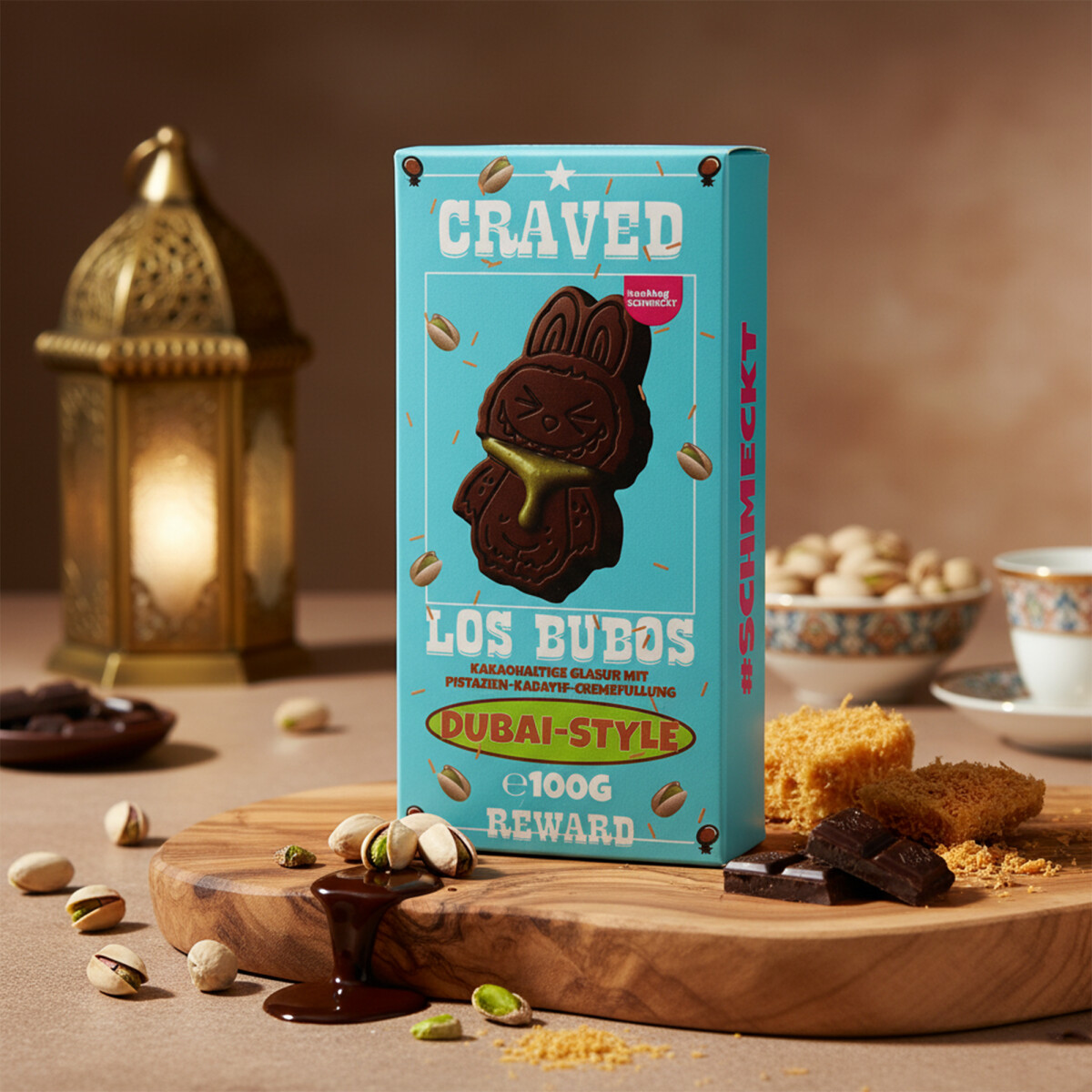 Craved Los Bubos Dubai-Style – Pistazien-Kadayif...