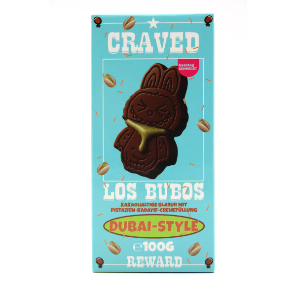 Craved Los Bubos Dubai-Style – Pistazien-Kadayif 100g Monster Edition