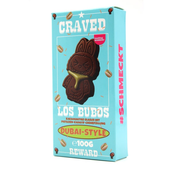 Craved Los Bubos Dubai-Style – Pistazien-Kadayif 100g Monster Edition