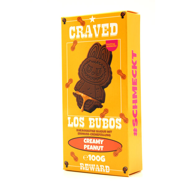 Craved Los Bubos Creamy Peanut 100g Monster Edition