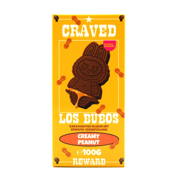 Craved Los Bubos Creamy Peanut 100g Monster Edition
