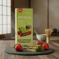 MYTCHA Matcha Strawberry – Weiße Schokolade...