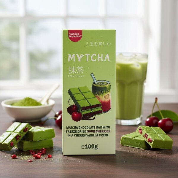 MYTCHA - Matcha Sour Cherry Vanilla 100g