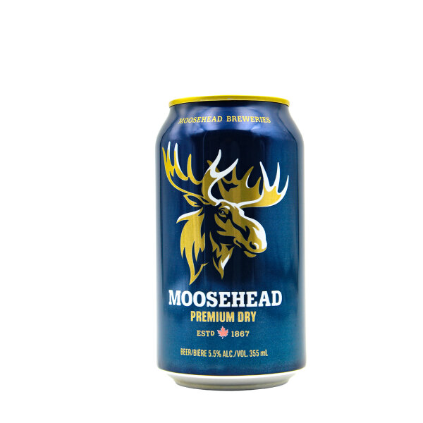 Moosehead Premium Dry Bier 355 ml – 5,5 % vol Kanada Lager