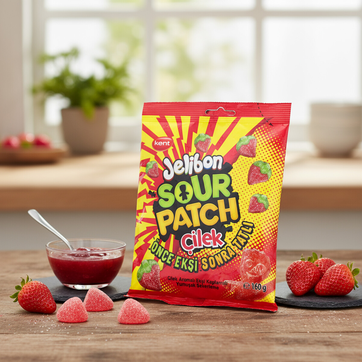 Sour Patch Strawberry Çilek – Jellibon...