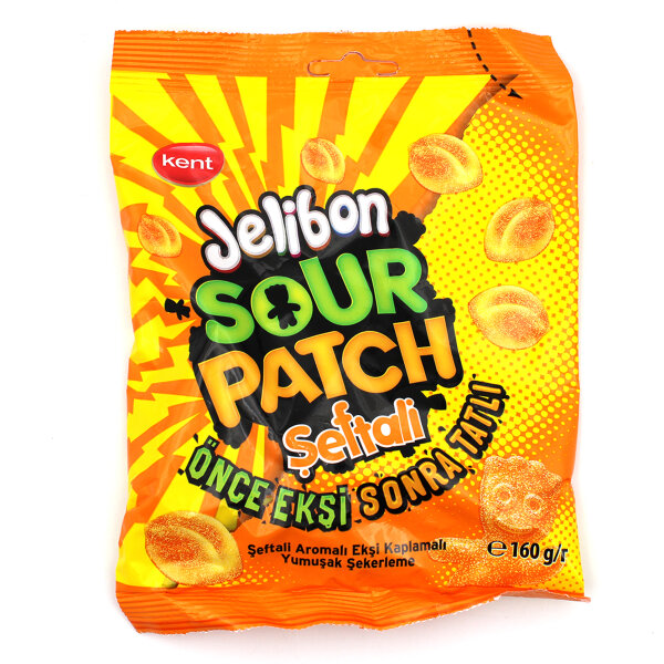Sour Patch Peach Fruchtgummi Pfirsich 160 g – Sauer & süß von Kent