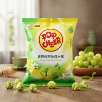 POP CHEER × Lipton – Grape Green Tea Popcorn...