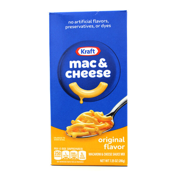 Kraft Mac & Cheese Original (206 g) – Kultige Käse-Makkaroni aus den USA