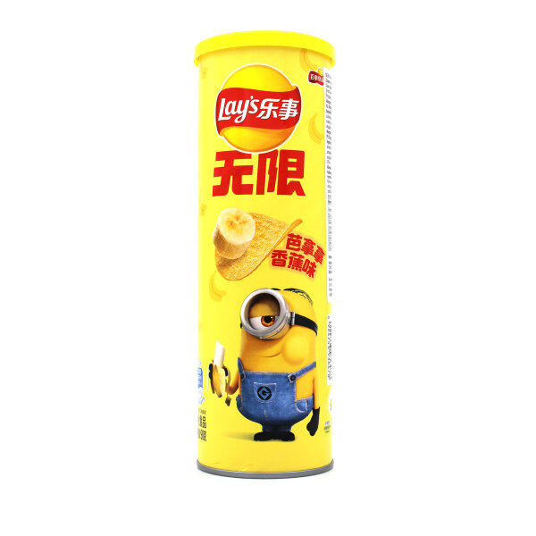 Lay’s Minions Banana Chips – Banane Snack – 90 g Dose