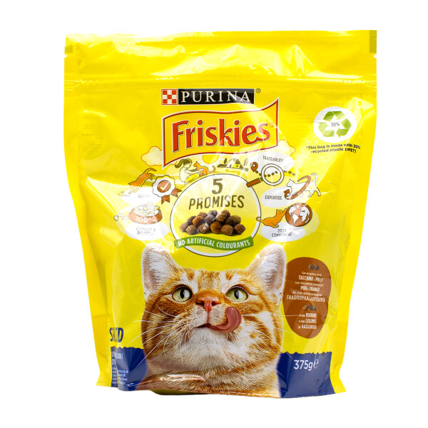 Purina Friskies Adult Truthahn & Huhn mit Gemüse 375 g