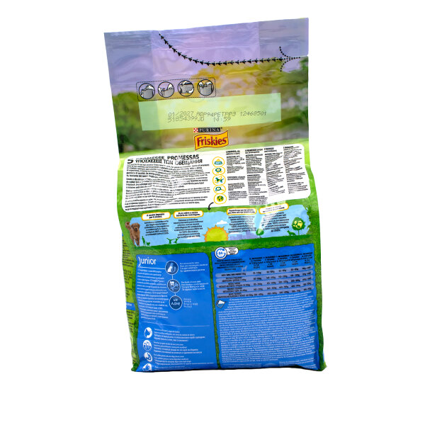 Purina Friskies Junior Huhn, Gemüse & Milch Hundefutter 1,5 kg