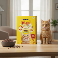Friskies Katzenfutter 400g – Rind, Huhn &...