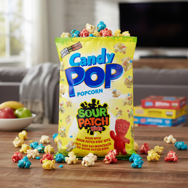 Candy Pop Sour Patch Kids Popcorn 149 g – süß & sauer