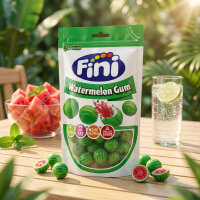 Fini Watermelon Gum 165g – Saure Kaugummikugeln...