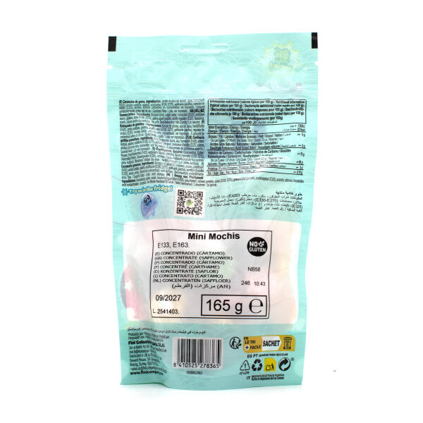 Fini Mini Mochis 165g – Gefüllte Fruchtgummis glutenfrei