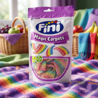 Fini Magic Carpets 165g – Saure Regenbogen-Streifen...