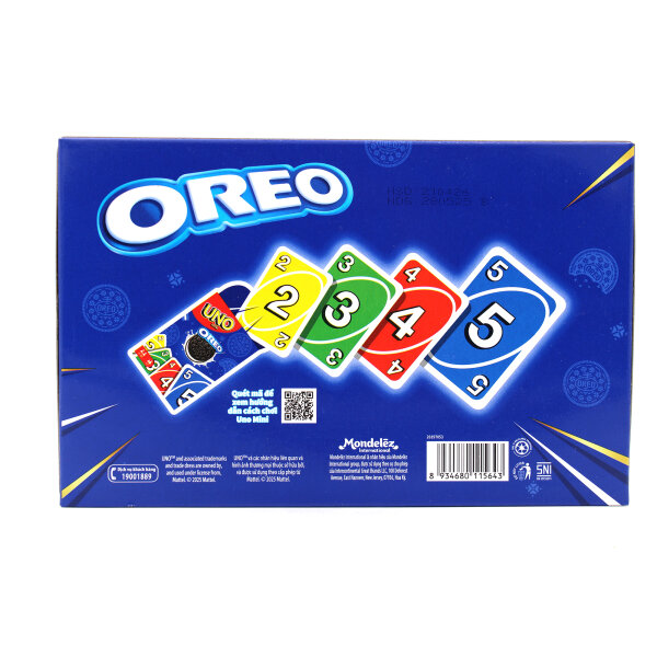 Oreo Play Pack mit UNO Mini – Schoko & Vanille Kekse 257,6 g