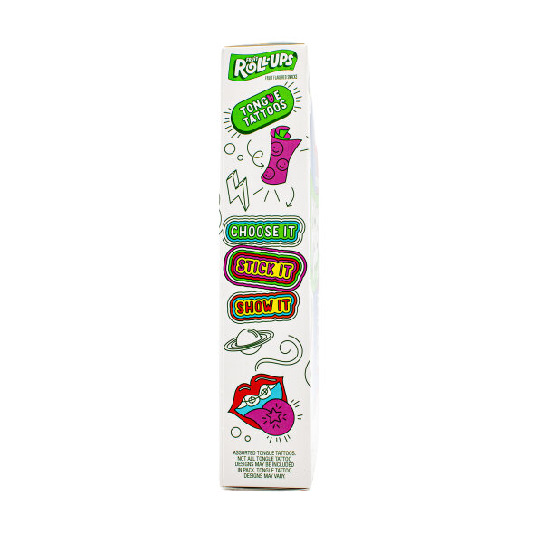 Fruit Roll-Ups Tongue Tattoos Variety Pack – 10 Rolls (141g)