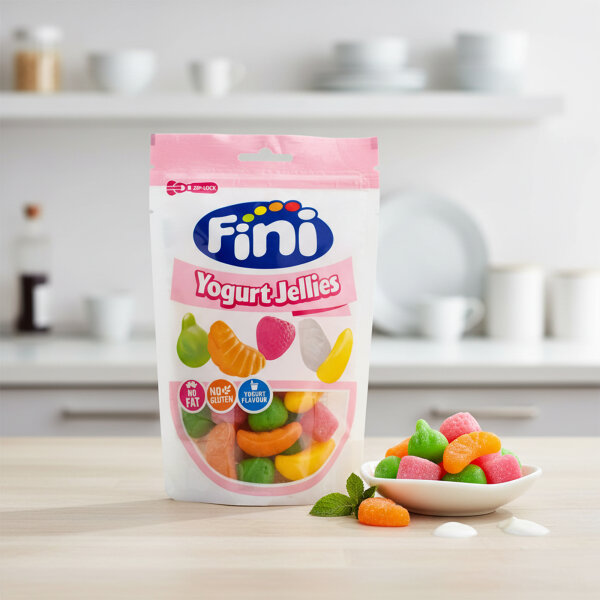 Fini Yogurt Jellies – Fruchtgummis mit Joghurtgeschmack 165 g