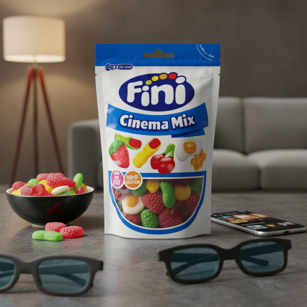 Fini Cinema Mix – Fruchtgummi-Mix glutenfrei & fettfrei 165 g