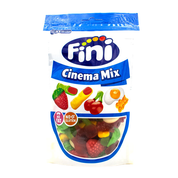 Fini Cinema Mix – Fruchtgummi-Mix glutenfrei & fettfrei 165 g