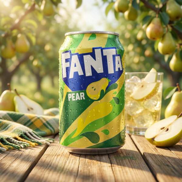 Fanta Pear 330ml – Birnen-Limonade aus UK