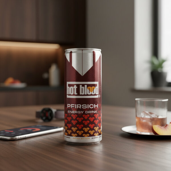 Hot Blood Pfirsich Energy Drink Limited Edition 250ml