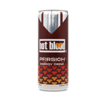 Hot Blood Pfirsich Energy Drink Limited Edition 250ml