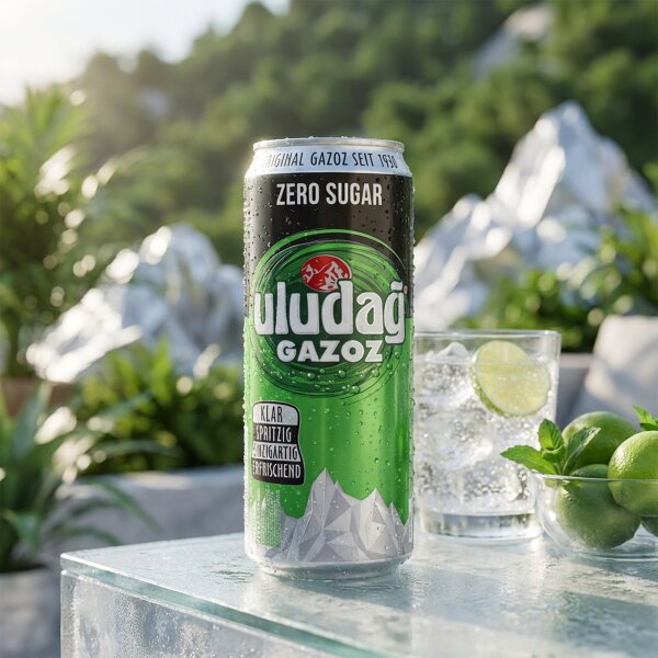 Uludag Gazoz Zero Sugar 330ml Türkei Softdrink
