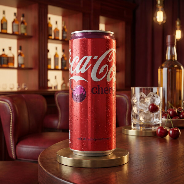 Coca Cola Cherry 330ml Dose – Erfrischendes Kirsch-Cola Getränk