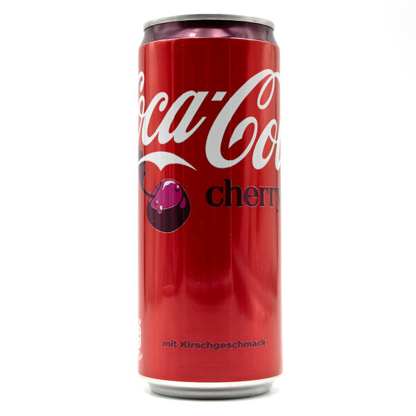 Coca Cola Cherry 330ml Dose – Erfrischendes Kirsch-Cola Getränk