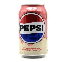 Pepsi Strawberries n Cream 330ml UK