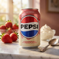 Pepsi Strawberries n Cream 330ml UK
