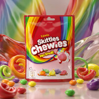 Skittles Chewies Fruits No Shell 137g UK Import