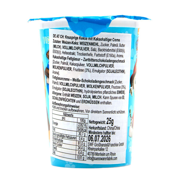 Paw Patrol Cookie Dip Cup Kakao & Vanille 25 g