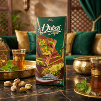 Dubai Style Pistazien-Schokolade 95 g – Orient Taste