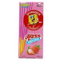 Jin Yi SpongeBob Kekse Erdbeergeschmack 21g China