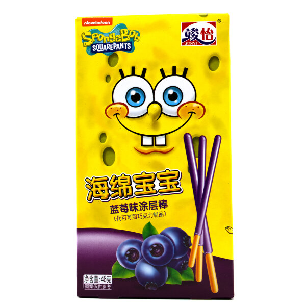 SpongeBob SquarePants Blaubeergeschmack Kekse 48g China
