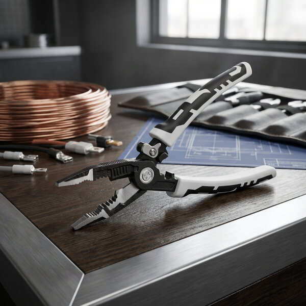 Benson Elektrikerzange 8-in-1 – Abisolierzange