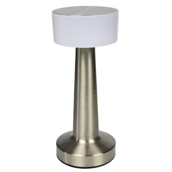 LED Tischlampe Touch dimmbar USB-C – Silber
