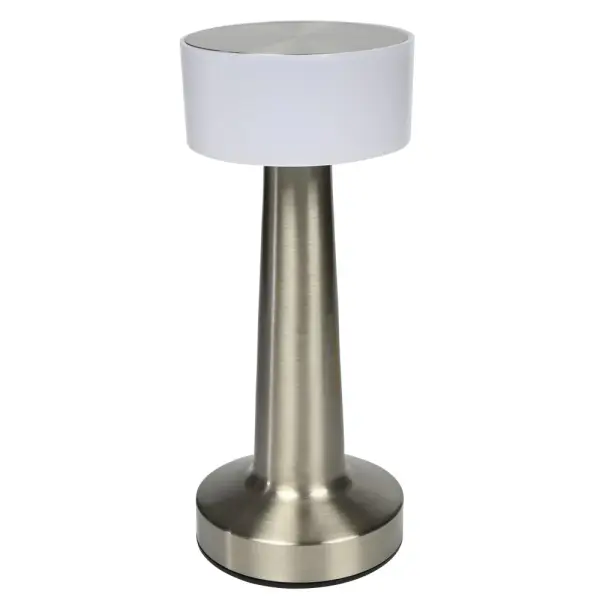 LED Tischlampe Touch dimmbar USB-C – Silber