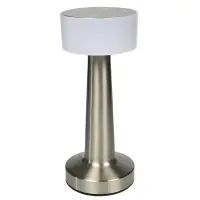 LED Tischlampe Touch dimmbar USB-C – Silber