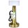 LED Tischlampe wiederaufladbar dimmbar touch Gold display