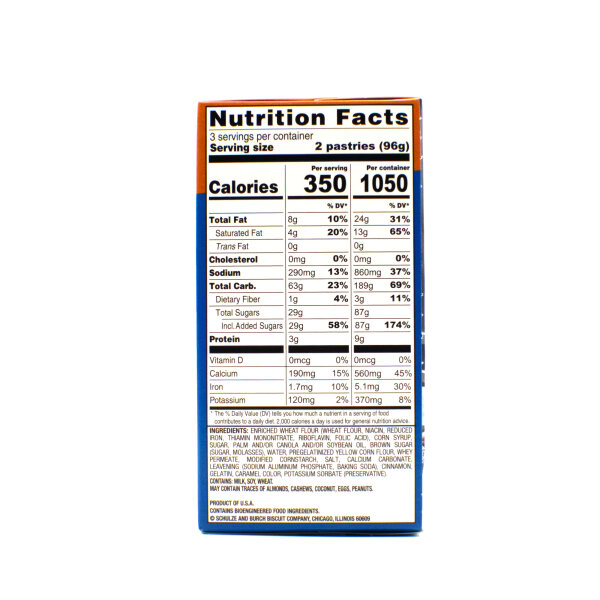 Toast’em Pop-Ups Brown Sugar Cinnamon 6er 288g