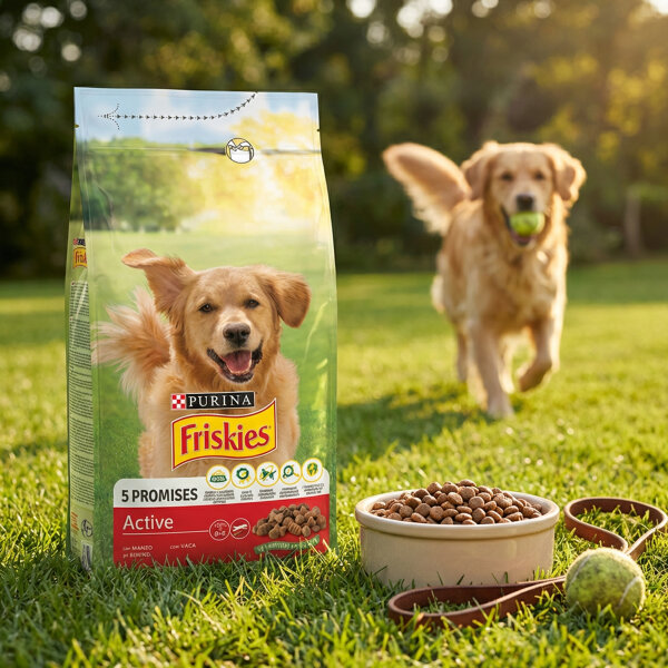 Purina Friskies Active mit Rind 1,5 kg