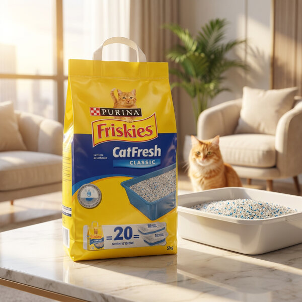Purina Friskies CatFresh Classic 5 kg Katzenstreu