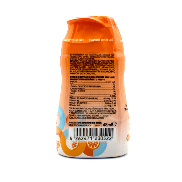 fyl Orange zuckerfreier Sirup 48 ml für 12 L